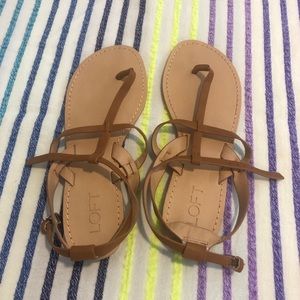 Loft gladiator sandals size 8